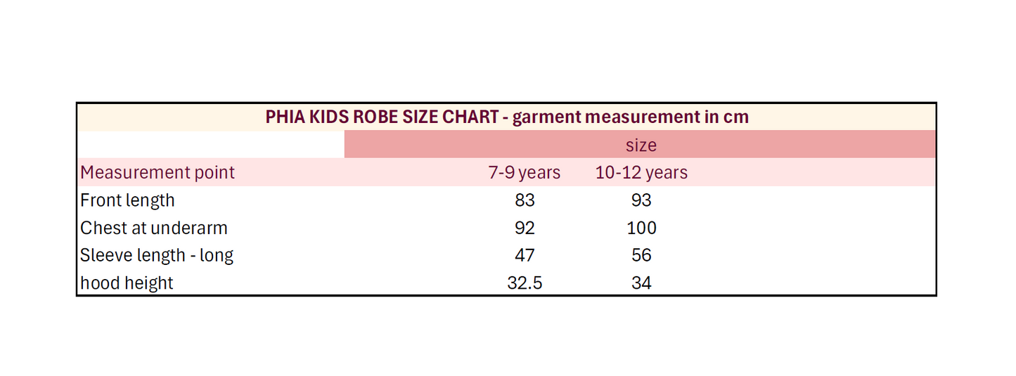 Kid's cosy frosted fleece hooded robe (7 - 13 years)