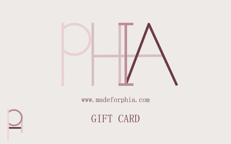 PHIA gift card