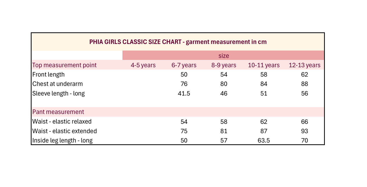 Kid's classic 'Polka dot' revere collar PJ set (6 - 13 years)